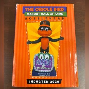 The Oriole Bird Mascot Hall of Fame Bobblehead